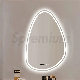  2023 New Morden Bathroom LED Mirror Irregular Shape Smart Dimming Wall Hanging Full Length Art Mirror with LED and Heating