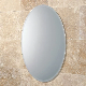  Beveled Round Mirror Glass for Bathroom Mirror