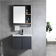 Western Style Hot Selling Creative Simple Wall Mounted Furniture Aluminium Bathroom Cabinet