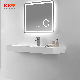 Modern Home Wall Mounted Illuminated Smart LED Lighting Bathroom Mirror Decorative Bath Mirror