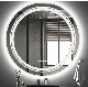 Chinese Factory Bathroom Use Round Wall Mirror 4mm Silver Glass Smart Mirror LED Touch