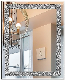 Rectangular Wall Mirror Crystal Crush Diamond Mirror for Home Dé Cor Accent Mirror for Bathroom, Entryway and Bedroom,