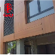  Aluminum Building Material Facade Wall Cladding Outdoor Laser Cut Carved Decorative Square Curtain Wall Hole Punch Perforated Screen Sheet Metal Composite Panel