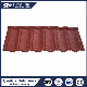  Decorative Classic Type / Bond Type Stone Coated Metal Villa Roof Tile Building Construction Material