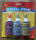 40ml Glitter Glue with Silver and Gold Color