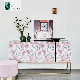  Customized Watercolor Beautiful Pink Flower Peel and Stick Wallpaper for Living Room