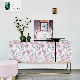 Customized Watercolor Beautiful Pink Flower Peel and Stick Wallpaper for Living Room manufacturer