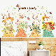  New Designs 3D Cartoon Rabbit Wall Decals Kids Room Durable Removable Decals