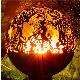 Fire Pit Sphere Outdoor Garden Ball