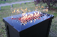 LPG Free Standing Gas Fire Pit with Real Flame for Outdoor Use