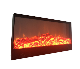  1500W Intelligent Electric Fireplace in Mantel Outdoor Fireplace Insert