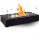 Tabletop Decorative Rectangular Freestanding Fireplace Metal Fireplace Portable Alcohol Fireplace