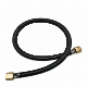 Female Black Flex Flexible Hose Manufacturing Propane Rubber Gas Cooker Pipe