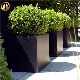 Garden Supplier Laser Cut Planter Corten Steel Flower Pots