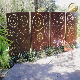  Combination Garden Decorative Metal Corten Steel Screen/Factory Direct Metal Rectangular Decorative Screen