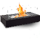 Tabletop Decorative Rectangular Freestanding Fireplace Metal Fireplace Portable Alcohol Fireplace manufacturer