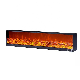 Manufacturer Supply Different Sizes Available 3D Modern Wall Mounted Decorative Electric Fireplace