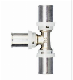  Brass Fittings Equal Tee Multilayer Pipe Hydraulic Press Fittings Straight Equal Pex Al Pex Pipe