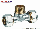  Brass Fittings for Pex-Al-Pex Pipe/Compression Fitting/Male Tee Fitting/Copper Fitting