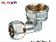 Brass Compress Fittings Female Elbow for Pap Pipes