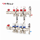 Mingshi Plumbing Materials Underfloor Heating System Brass Automatic Compartment Control Type Manifolds