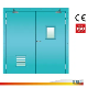 European Certificated En 68mins Steel Fire Door-Double Open-Glass-Shutter-Nuclear Power