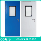  GMP Hygiene Galvanized Iron or 304 Stainless Steel Interior Modular Clean Room Metal Swing Entry Doors for Food, Pharmaceutical, Medical, Hospital, Laboratory