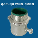 Insulated Steel EMT Connector Set Screw Type Pipe Fitting Raintight Connectors Conduit Terminals