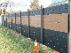 Co-Extrusion Hollow WPC Fence Board for Outdoor Garden Decorative Garden Fence WPC Fence