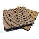  Waterproof DIY Wood Composite Floor Interlocking Outdoor Decking Tiles