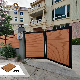  Automatic Wind Resistance WPC Garden Sliding Gate