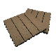  3D Embossing Interlocking WPC Board Composite Decking