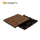  Capped Decking Weather Resistant WPC Decking Board Co-Extrusion Hollow Flooring