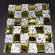 Decorative Crystal Mirror Glass Mosaic Tile for Bathroom /Hotel/Casino/Hotel Project Wall Decorations manufacturer