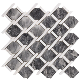 Black Natural Marble Stone Mosaic Tile manufacturer