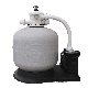 Hayward OEM Above Ground Alberca 800mm 1HP Commercial Swimming Pool Automatic Backwash Water Treatment Sand Filter with Pump Set