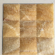 Honey Yellow Onyx Stone Square Pattern Mosaic Tiles manufacturer
