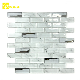 Factroy Building Material House Decor White Glass Pool Mosaic Tiles manufacturer