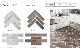 Herringbone Shape Wood Look Effect Ceramic Mosaic Tile for Bathroom Kitchen Backsplash