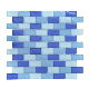 Blue/Crystal Glass Mosaic Tiles Bathroom/Kitchen Wall Swimming Pool New/Design Mosaic manufacturer
