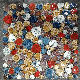  Australia Vintage Style Glazed Ceramic Mosaic Tiles for Craft