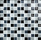  Swimming Pool Mosaic Black and White Wall Tile Crystal Glass Mosaic (G423012)