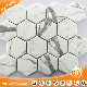  2018 Hot White Color USA Glass Mosaic Hexagon Tile