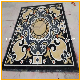 High Quality Yellow/White/Black Oracle Marble Waterjet Medallion for Flooring Decoration