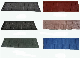  Galvalume Steel Fireproof Checkered Colour Stone Coated Metal Roof Tiles