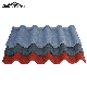  Made in China Best Quality 0.35*1300*420mm 0.40mm 0.45mm Bond Stone Coated Metal Steel Roofing Tiles Sheets Wave Roof Tiles