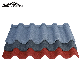 Made in China Best Quality 0.35*1300*420mm 0.40mm 0.45mm Bond Stone Coated Metal Steel Roofing Tiles Sheets Wave Roof Tiles