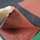 Red Gym Mats Rubber Floor Tiles for Gym Rooms, Playground