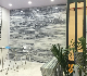 White Grey Marble Stone DIY Interior Decoration Wall/Floor Glossy Tiles