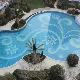  Marble Swimming Pool Ceramic Fish Scale Mosaic Glossy Marble Look Fish Scale Mosaic Tile